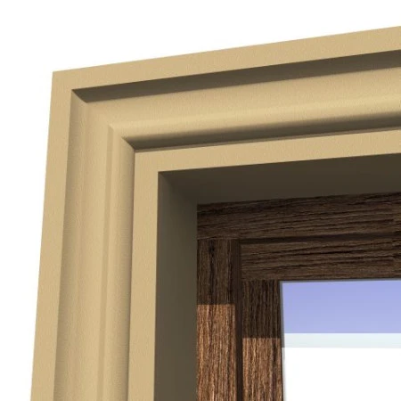 Ancadrament fereastră exterior NA107 polistiren 120x40x1250 mm Premier Decor