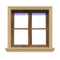 Ancadrament fereastră exterior NA107 polistiren 120x40x1250 mm