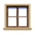 Ancadrament fereastră exterior NA109 polistiren 115x40x2000 mm