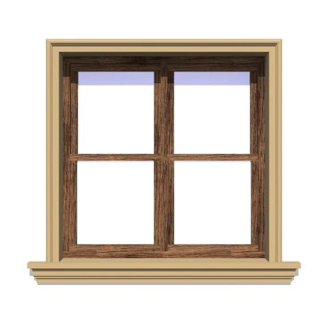 Ancadrament fereastră exterior NA110 polistiren 90x55x1250 mm