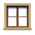 Ancadrament fereastră exterior NA112 polistiren 145x30x1250 mm