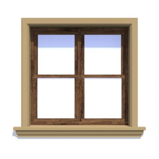 Ancadrament fereastră exterior NA113 polistiren 110x35x2000 mm