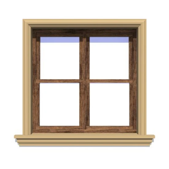 Ancadrament de fereastră exterior NA114 din polistiren 110x40x2000 mm
