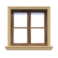 Ancadrament fereastră exterior NA116 polistiren 115x40x1250 mm
