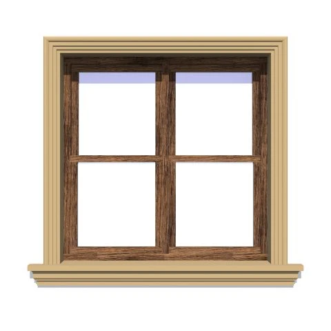 Ancadrament fereastră exterior NA116 polistiren 115x40x1250 mm