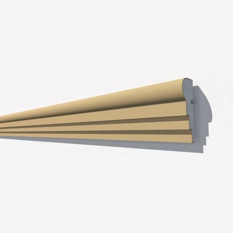 Ancadrament fereastră exterior NA116 polistiren 115x40x1250 mm