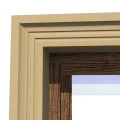 Ancadrament fereastră exterior NA117 polistiren 120x40x2000 mm