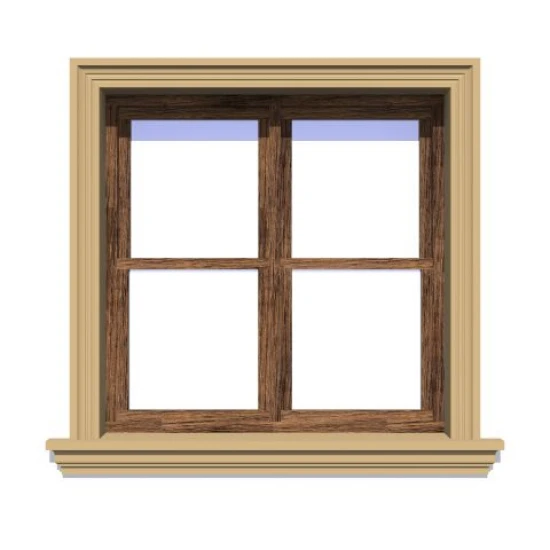 Ancadrament fereastră exterior NA117 polistiren 120x40x1250 mm