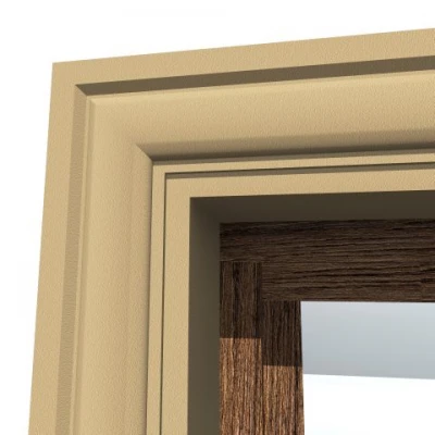Ancadrament fereastră exterior NA118 polistiren 120x40x2000 mm Premier Decor