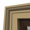 Ancadrament fereastră exterior NA120 polistiren 100x40x2000 mm