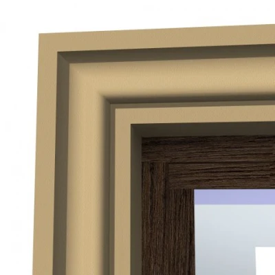 Ancadrament fereastră exterior NA121 polistiren 150x40x2000 mm Premier Decor