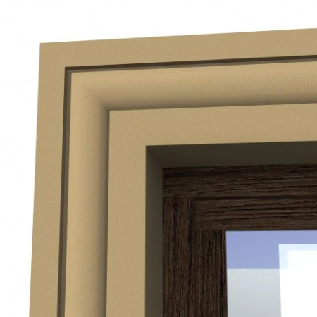 Ancadrament fereastră exterior NA124 polistiren 150x40x2000 mm Premier Decor