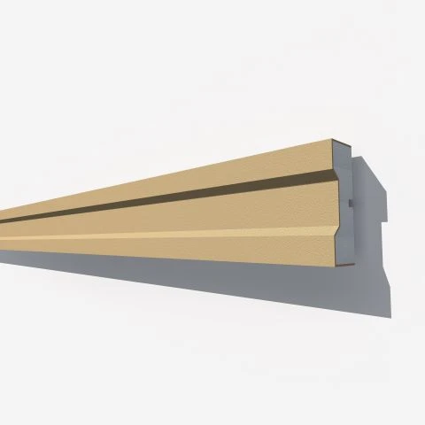 Ancadrament fereastră exterior NA125 polistiren 120x40x2000 mm