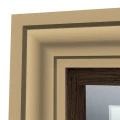 Ancadrament fereastră exterior NA126 polistiren 200x40x2000 mm