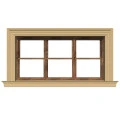 Ancadrament decorativ de fereastră exterior NA127 polistiren 250x75x2000 mm