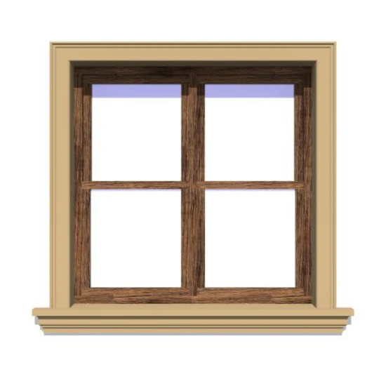 Ancadrament fereastră exterior NA128 polistiren 120x30x2000 mm