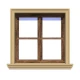 Ancadrament fereastră exterior NA129 polistiren 120x40x2000 mm