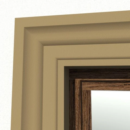 Ancadrament fereastră exterior NA130 polistiren 140x60x2000 mm