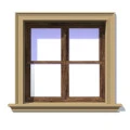 Ancadrament fereastră exterior NA131 polistiren 150x50x2000 mm