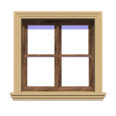Ancadrament fereastră exterior NA132 polistiren 145x30x1250 mm