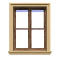 Ancadrament fereastră exterior NA134 polistiren 160x60x2000 mm