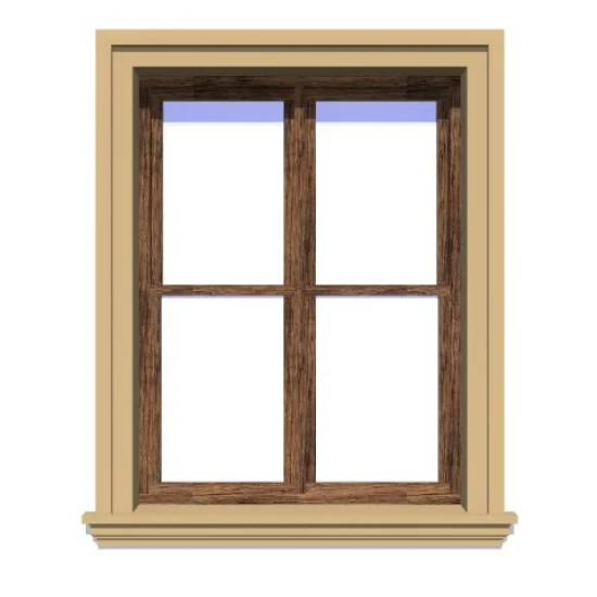 Ancadrament fereastră exterior NA134 polistiren 160x60x2000 mm