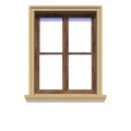 Ancadrament fereastră exterior NA137 polistiren 120x50x2000 mm