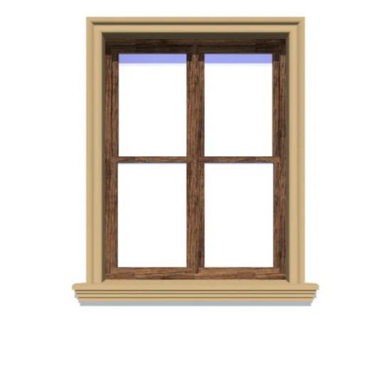 Ancadrament fereastră exterior NA137 polistiren 120x50x2000 mm