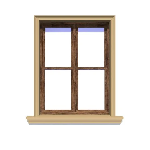 Ancadrament fereastră exterior NA141 polistiren 100x55x2000 mm