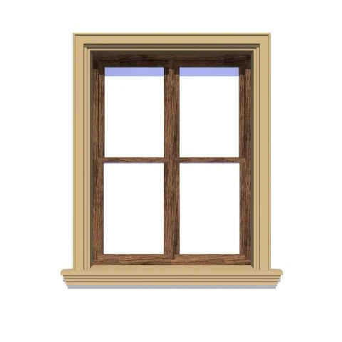 Ancadrament fereastră exterior NA142 polistiren 150x75x2000 mm