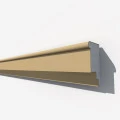 Ancadrament fereastră exterior NA142 polistiren 150x75x2000 mm