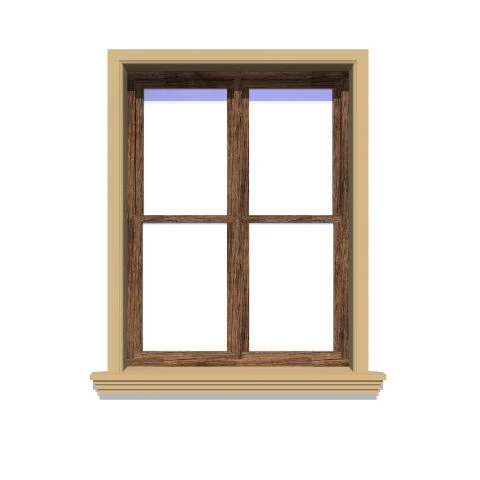 Ancadrament fereastră exterior NA145 polistiren 100x30x2000 mm