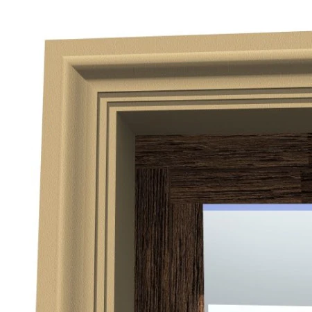 Ancadrament fereastră exterior NA147 polistiren 80x35x2000 mm Premier Decor