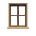 Ancadrament fereastră exterior NA147 polistiren 80x35x2000 mm