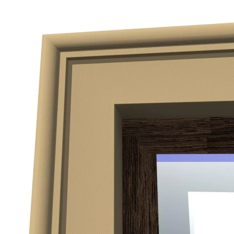 Ancadrament fereastră exterior NA149 polistiren 170x60x2000 mm