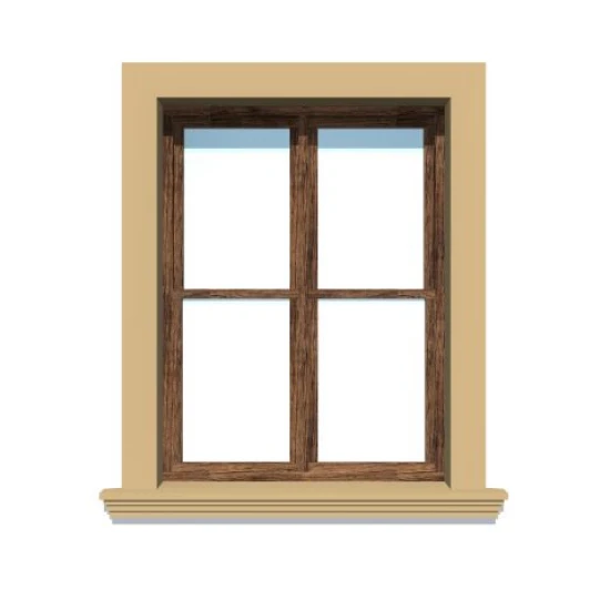 Ancadrament fereastră exterior NA161 polistiren 150x40x2000 mm