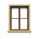 Ancadrament fereastră exterior NA165 polistiren 250x50x2000 mm