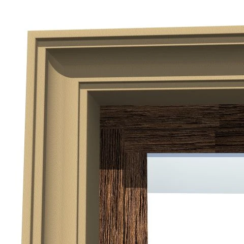 Ancadrament fereastră exterior NA175 polistiren 80x80x2000 mm