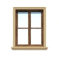 Ancadrament fereastră exterior NA186 polistiren 120x40x2000 mm
