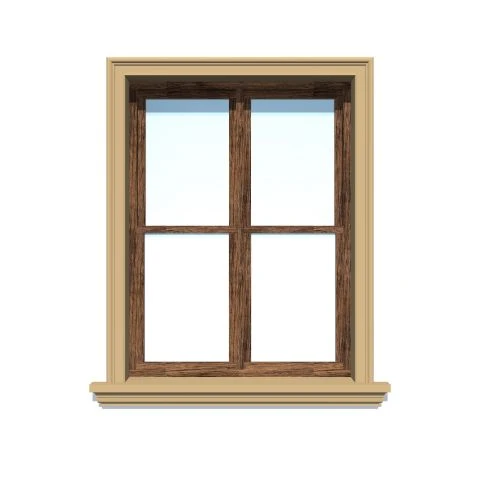 Ancadrament fereastră exterior NA186 polistiren 120x40x2000 mm