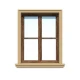 Ancadrament fereastră exterior NA186 polistiren 120x40x2000 mm