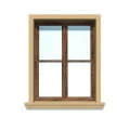 Ancadrament fereastră exterior NA191 polistiren 70x55x2000 mm