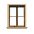Ancadrament fereastră exterior NA194 polistiren 120x30x2000 mm