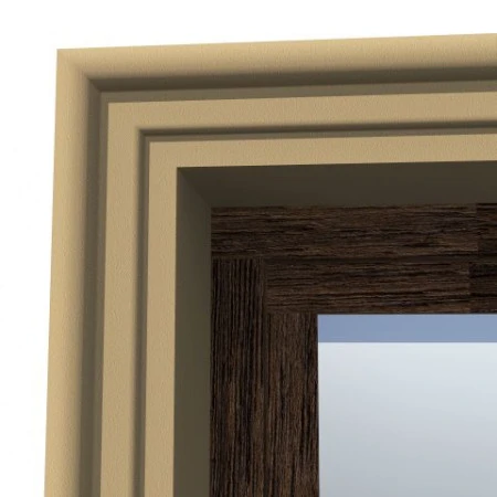 Ancadrament fereastră exterior NA212 polistiren 90x55x2000 mm Premier Decor