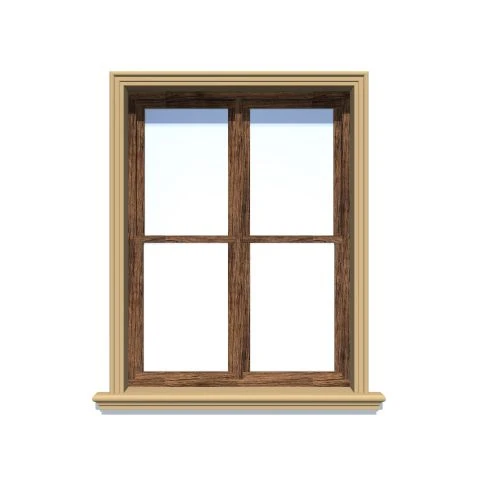 Ancadrament fereastră exterior NA212 polistiren 90x55x2000 mm