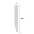 Ancadrament fereastră exterior NA223 polistiren 200x25x2000 mm