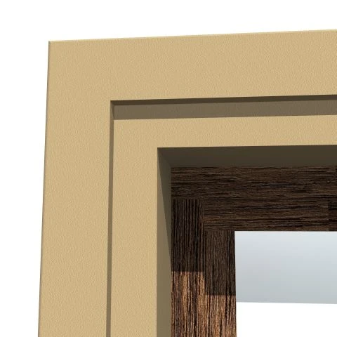 Ancadrament fereastră exterior NA227 polistiren 130x55x2000 mm