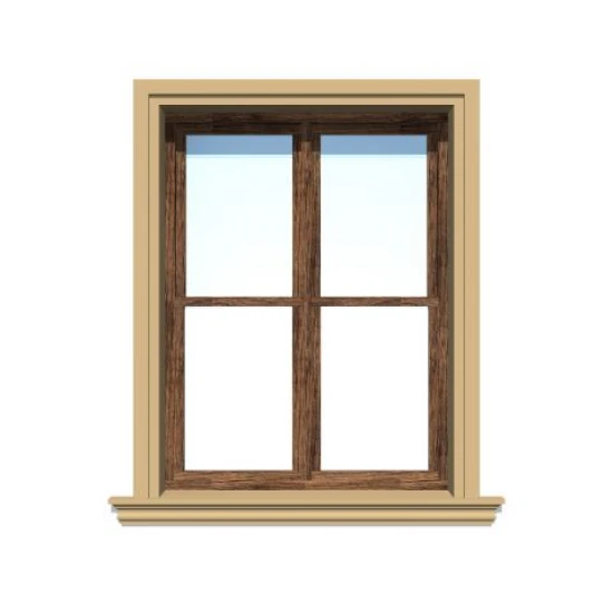 Ancadrament fereastră exterior NA227 polistiren 130x55x2000 mm