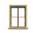 Ancadrament fereastră exterior NA228 polistiren 165x60x2000 mm
