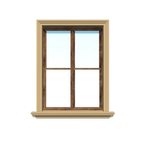 Ancadrament fereastră exterior NA228 polistiren 165x60x2000 mm